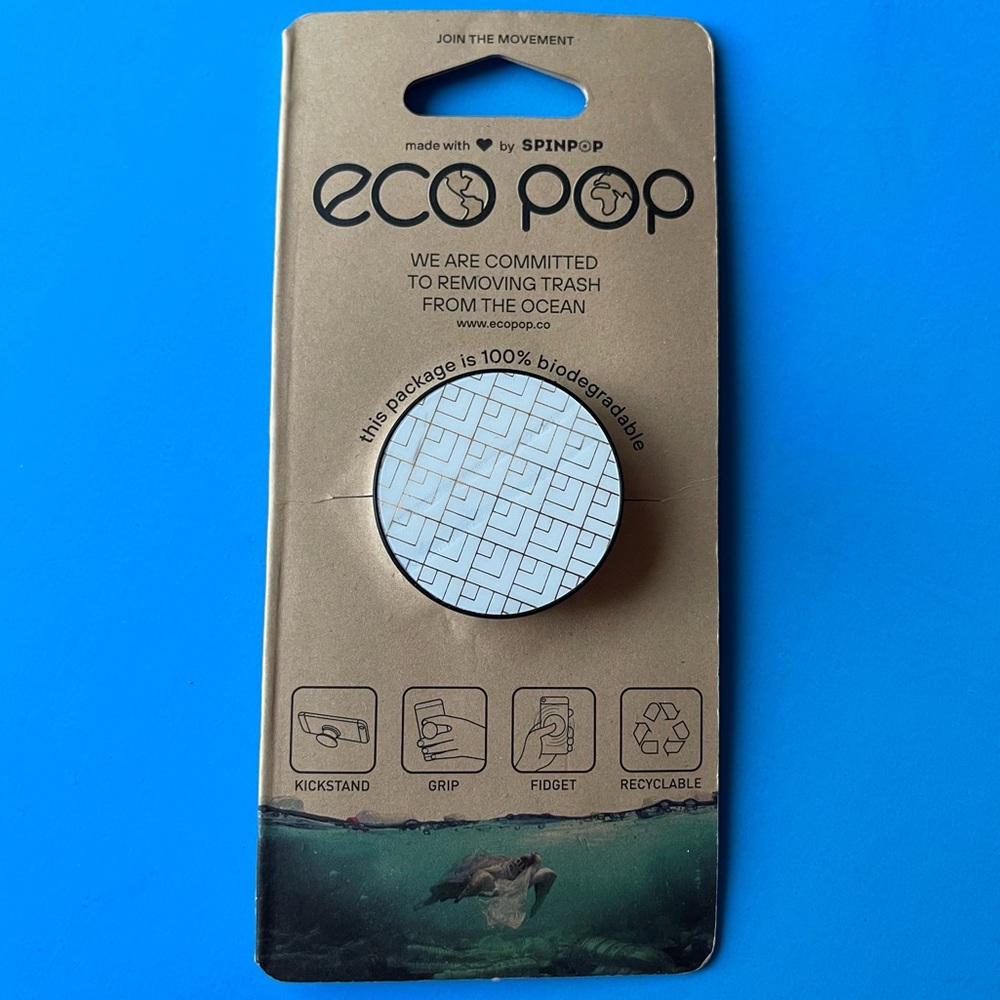 EcoPop by SpinPop - White & Gold